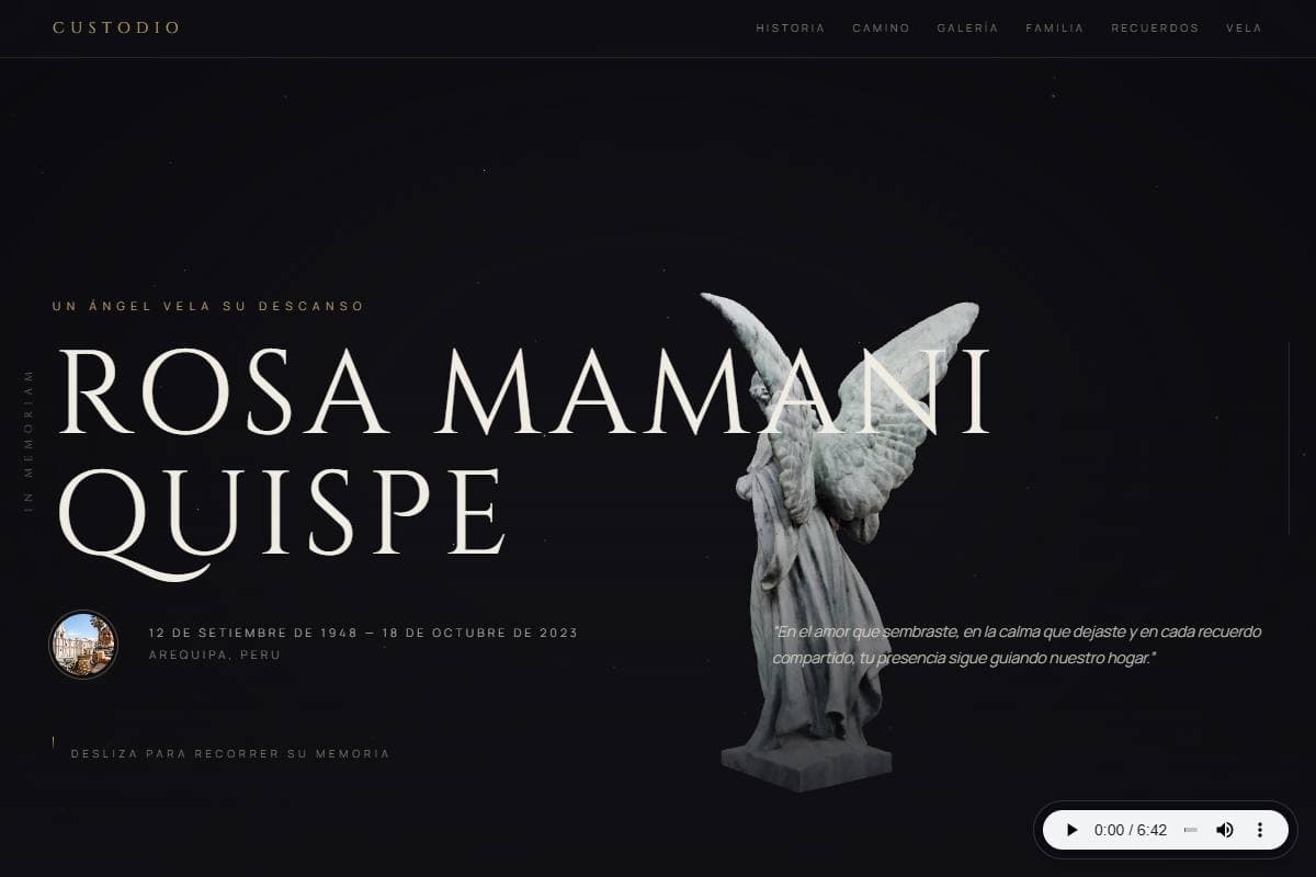 Plantilla Custodio